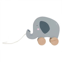 Laden Sie das Bild in den Galerie-Viewer, Little Dutch - Holz Nachziehtier Elefant