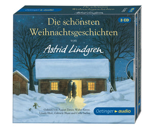 Oetinger Verlag Audio - Die schönsten Weihnachtsgeschichten Astrid Lindgren 3 CDs