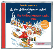 Laden Sie das Bild in den Galerie-Viewer, Oetinger Verlag Audio - Wo der Weihnachtsmann wohnt und Der Weihnachtsmann macht Ferien CD