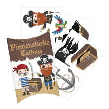 Laden Sie das Bild in den Galerie-Viewer, Grätz Verlag - Kinder Tattoos Piraten