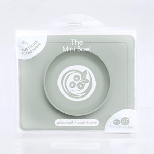 ezpz - Mini Bowl Silikon Schüssel mandelgrün