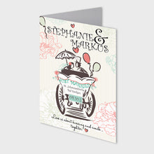Laden Sie das Bild in den Galerie-Viewer, Stekora Design - Hochzeitsdaten Karten SET Motiv Kutsche