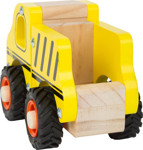 Small Foot - Holz Baufahrzeug Schiebefahrzeug