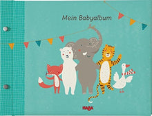 Laden Sie das Bild in den Galerie-Viewer, Haba Buch - Mein Babyalbum türkis