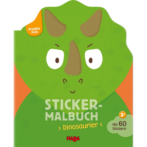 Haba Kreativ Kids - Sticker-Malbuch Dinosaurier
