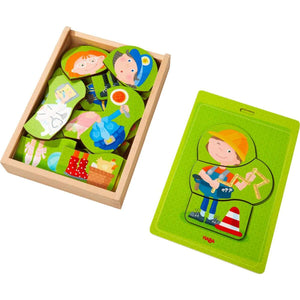 Haba - Holzpuzzle Bunter Berufe-Mix