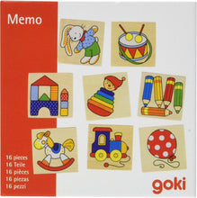 Laden Sie das Bild in den Galerie-Viewer, Goki - Memospiel Spielzeug