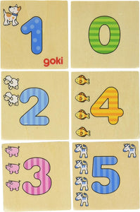 Goki - Memospiel Lerne zählen