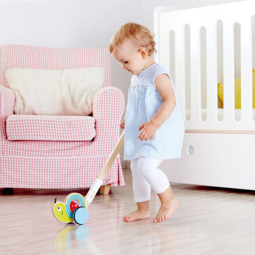 Hape - Holz Schiebestab Schnecke Sibylle