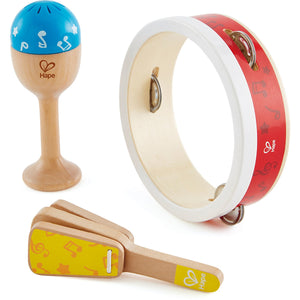 Hape - Holz Junior Perkussion Musikinstrumente Set