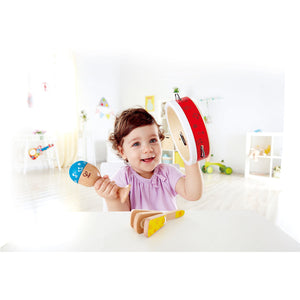 Hape - Holz Junior Perkussion Musikinstrumente Set