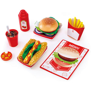 Hape - Holz Fastfood-Set