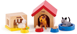 Hape - Holz Haustiere Set