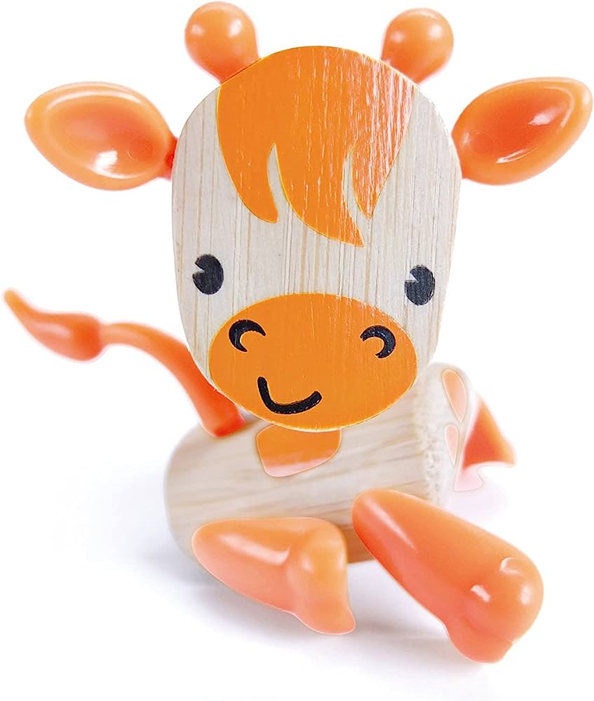 Hape - Bambus Minitier Steckfigur Giraffe