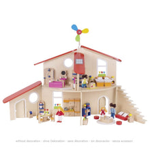 Laden Sie das Bild in den Galerie-Viewer, Goki -  Holz Puppenhaus Modern Living flexibel