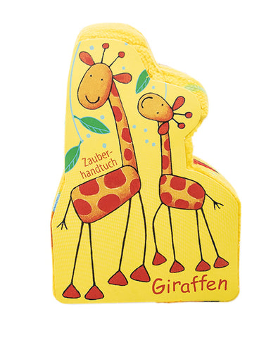 rundum - Zauberhandtuch Waschlappen Giraffe