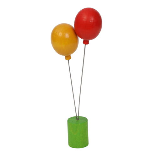 Ahrens AHS - Holz Stecker Luftballons gelb rot