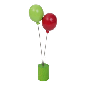 Ahrens AHS - Holz Stecker Luftballons grün brombeere