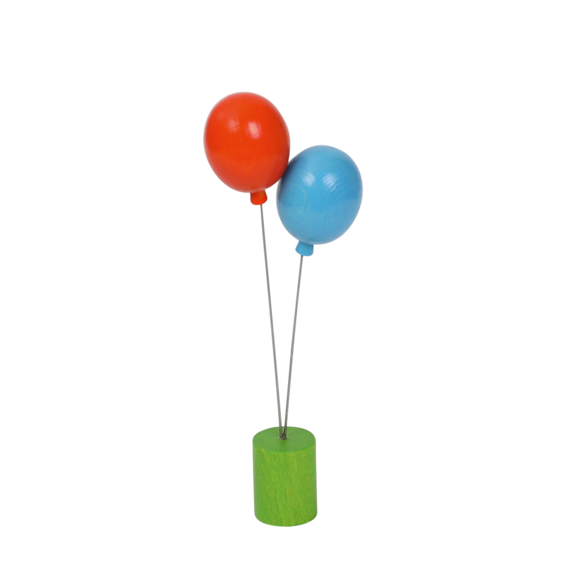 Ahrens AHS - Holz Stecker Luftballons blau orange