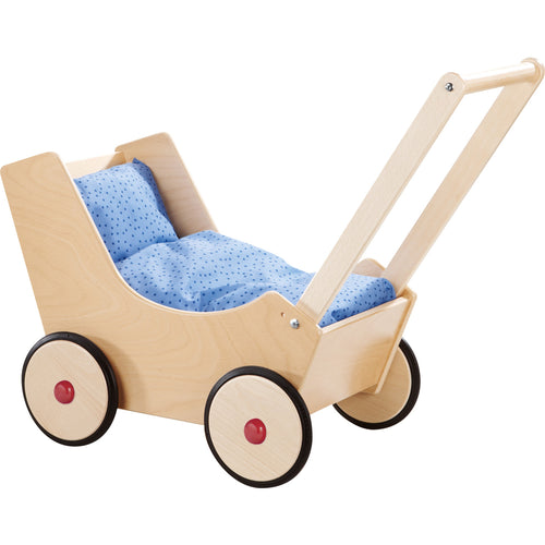 Haba - Holz Lauflernwagen Puppenwagen natur