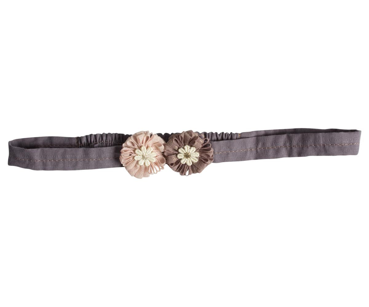 Maileg - Hair Band Blumen Puder altrosa
