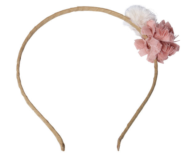 Maileg - Hairband Haarreifen Puder rosa
