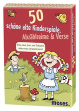 Laden Sie das Bild in den Galerie-Viewer, Moses Verlag - 50 schöne alte Kinderspiele, Abzählreime &amp; Verse