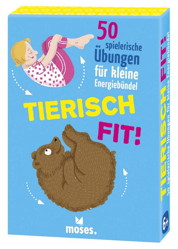 Moses Verlag - 50 spielerische Übungen für kleine Energiebündel, Tierisch fit