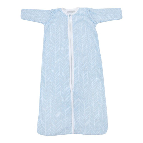 Little Dutch - Schlafsack blue leaves blau