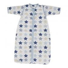 Laden Sie das Bild in den Galerie-Viewer, Little Dutch - Schlafsack mixed stars blue