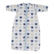 Little Dutch - Schlafsack mixed stars blue