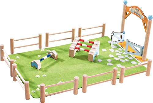 Haba Little Friends - Holz Spielset Springturnier