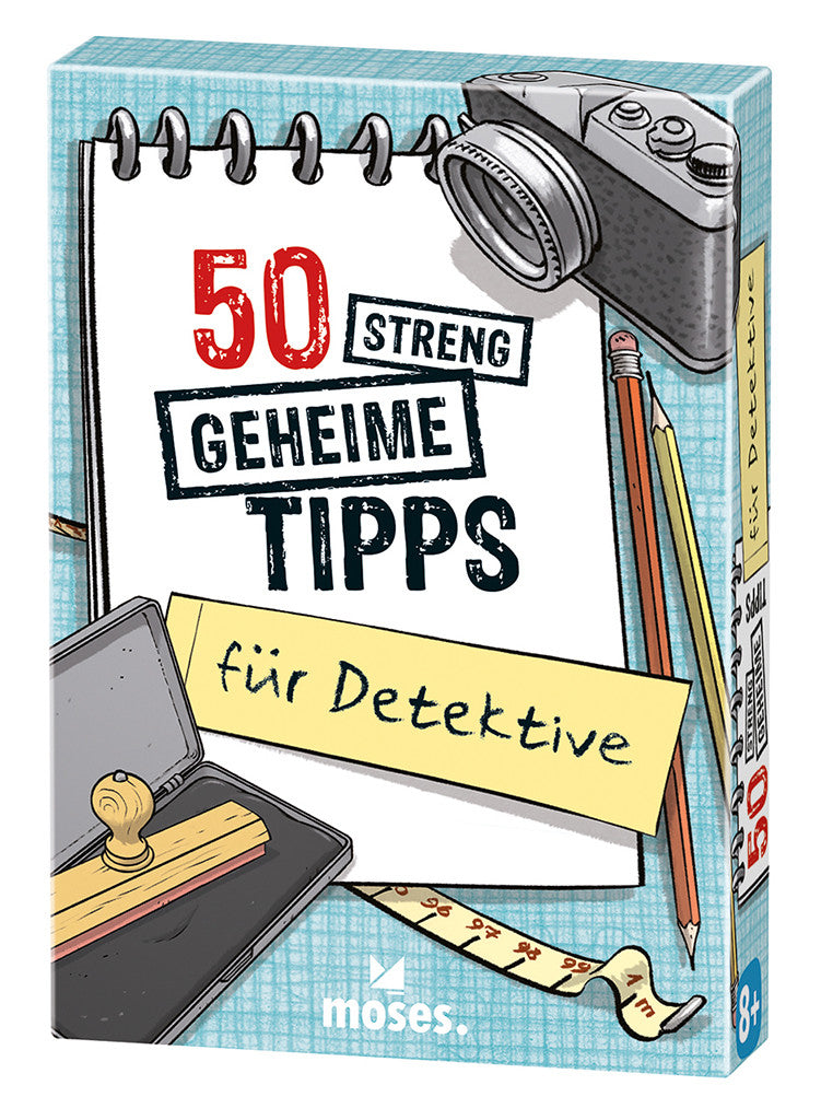 Moses Verlag - 50 streng geheime Tipps für Detektive