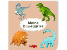 Laden Sie das Bild in den Galerie-Viewer, Haba Buch - Kleines Buch für unterwegs Meine Dinosaurier