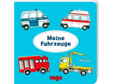 Laden Sie das Bild in den Galerie-Viewer, Haba Buch - Kleines Buch für unterwegs Meine Fahrzeuge