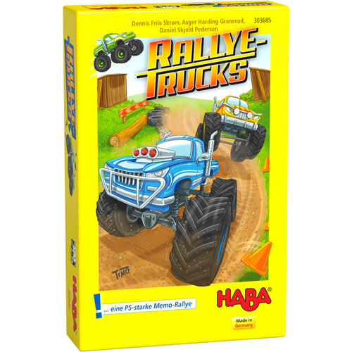 Haba - Mitbringspiel Spiel Rallye Trucks