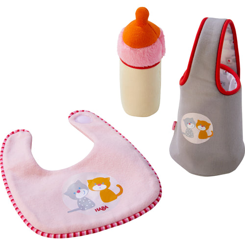 Haba - Fütter Set Jule 3tlg. Puppenzubehör
