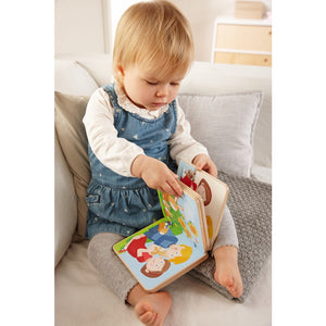 Haba Buch - Holz Babybuch Tierkinder