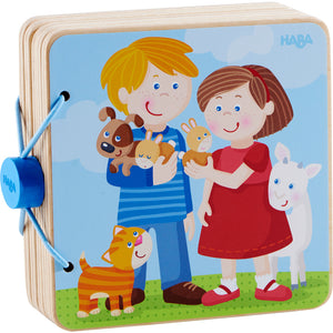 Haba Buch - Holz Babybuch Tierkinder