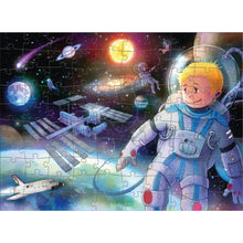 Laden Sie das Bild in den Galerie-Viewer, Haba - Puzzle XXL 100 Teile Weltall