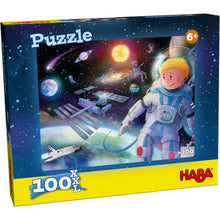 Laden Sie das Bild in den Galerie-Viewer, Haba - Puzzle XXL 100 Teile Weltall