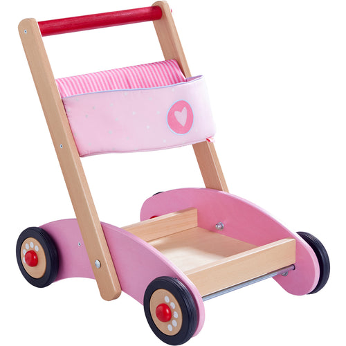 Haba - Holz Lauflernwagen Puppenwagen Glitzer-Flitzer