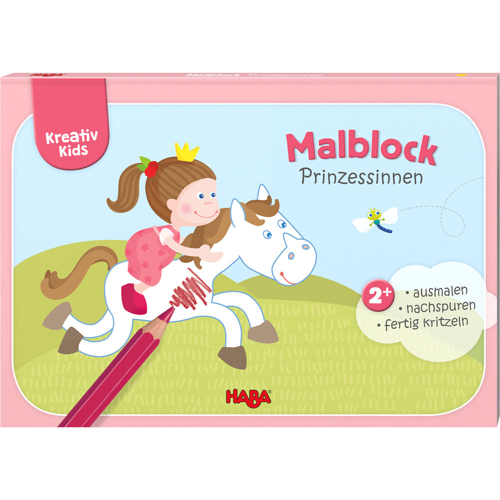 Haba Kreativ Kids - Malblock Prinzessinnen