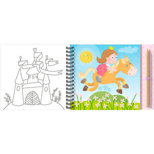 Haba Kreativ Kids - Mein erstes Mal- und Kratzelbuch Prinzessin