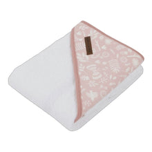 Laden Sie das Bild in den Galerie-Viewer, Little Dutch Kapuzenhandtuch Handtuch 75 x 75 cm adventure pink 3383