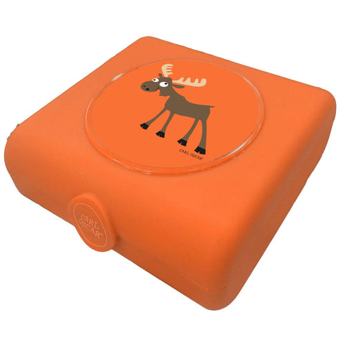 Carl Oscar - Brotdose Sandwichbox Elch orange