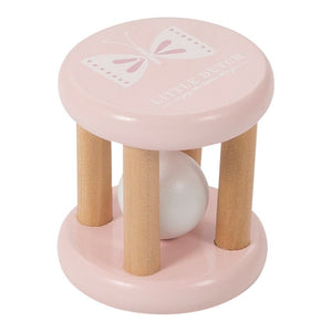 Little Dutch Holz Rassel adventure pink 4404