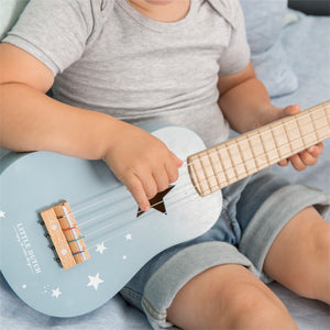 Little Dutch - Holz Gitarre Musikinstrument adventure blue