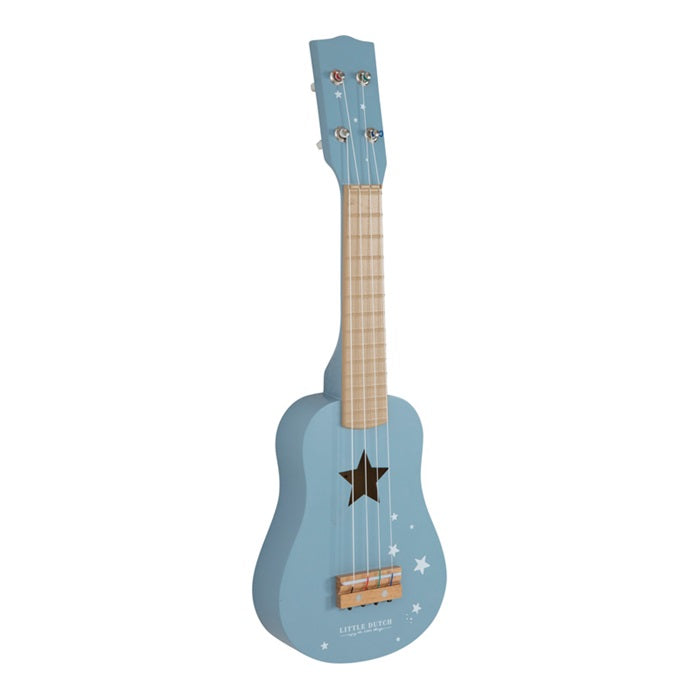 Little Dutch - Holz Gitarre Musikinstrument adventure blue
