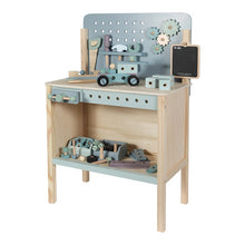 Laden Sie das Bild in den Galerie-Viewer, Little Dutch - Holz Werkbank Heimwerken mit Zubehör